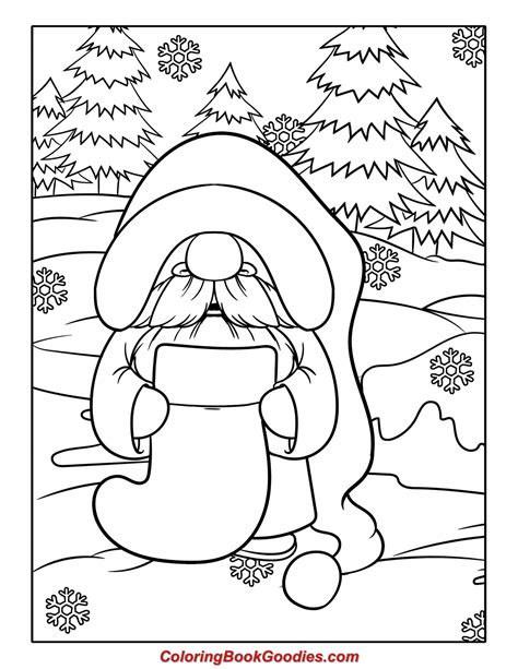  free printable christmas gnome coloring pages day 3 artofit