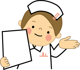 看護師のイラスト 看護婦 ナース 無料イラスト フリー素材