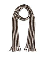 Piacenza Cashmere Bufanda (Marrón / Gris)