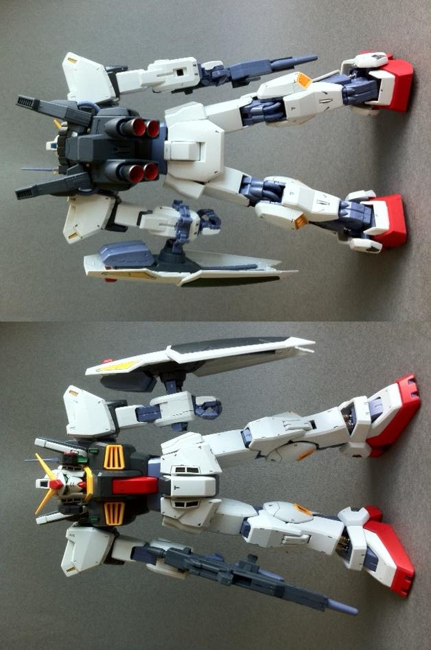 Mg ガンダムmk Ver 2 0 エゥーゴカラー レビュー 九朗のガンプラ作ったりするところ旦