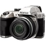 Pentax X-5 silver 16 Digital Camera with 26x Optical Image Stabilized Zoom with 3-Inch LCD