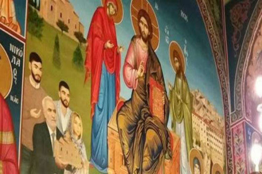 Ο Ιβάν Σαββίδης σε αγιογραφία εκκλησίας! [pic]