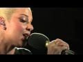 Tulisa performing "Skeletons" at Live Lounge