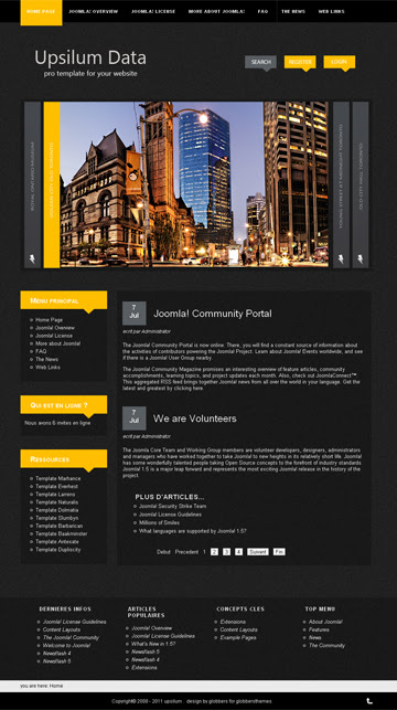... Joomla Templates / Architecture and Design Free Joomla 1.5 Template