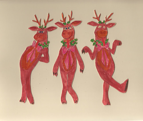 Silly Reindeer - Paper Models