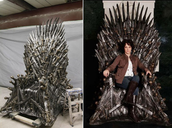 Le trône de fer de Game Of Thrones mis en vente — Welovebuzz