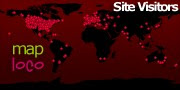 Locations of Site Visitors