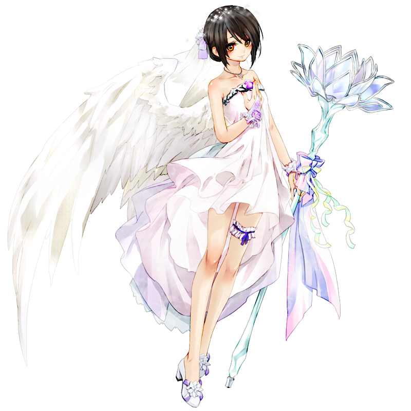 魔法少女進化版 神の花嫁 マリアンジュ 遊琳 イラスト詳細 らっかみ