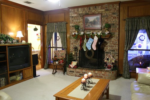 Christmas livingroom