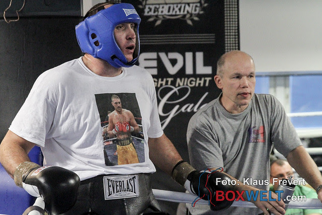 Christian Hammer vs Tyson Fury - Sparring im EC Gym, Hamburg