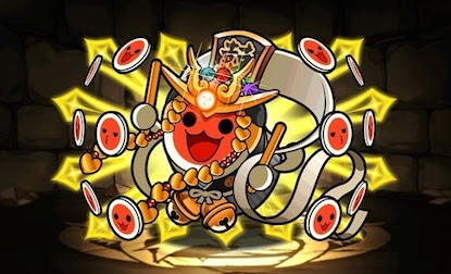 パズドラ 太鼓神どんちゃん の評価と使い道 入手方法 太鼓の達人コラボ パズま