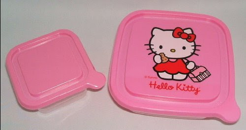 Sanrio Hello Kitty Disposable Bento Box with Side Dish