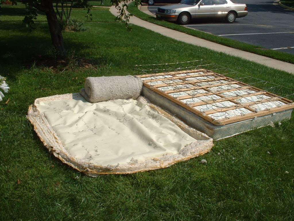 Recycling A Mattress And Box Spring Trashmagination