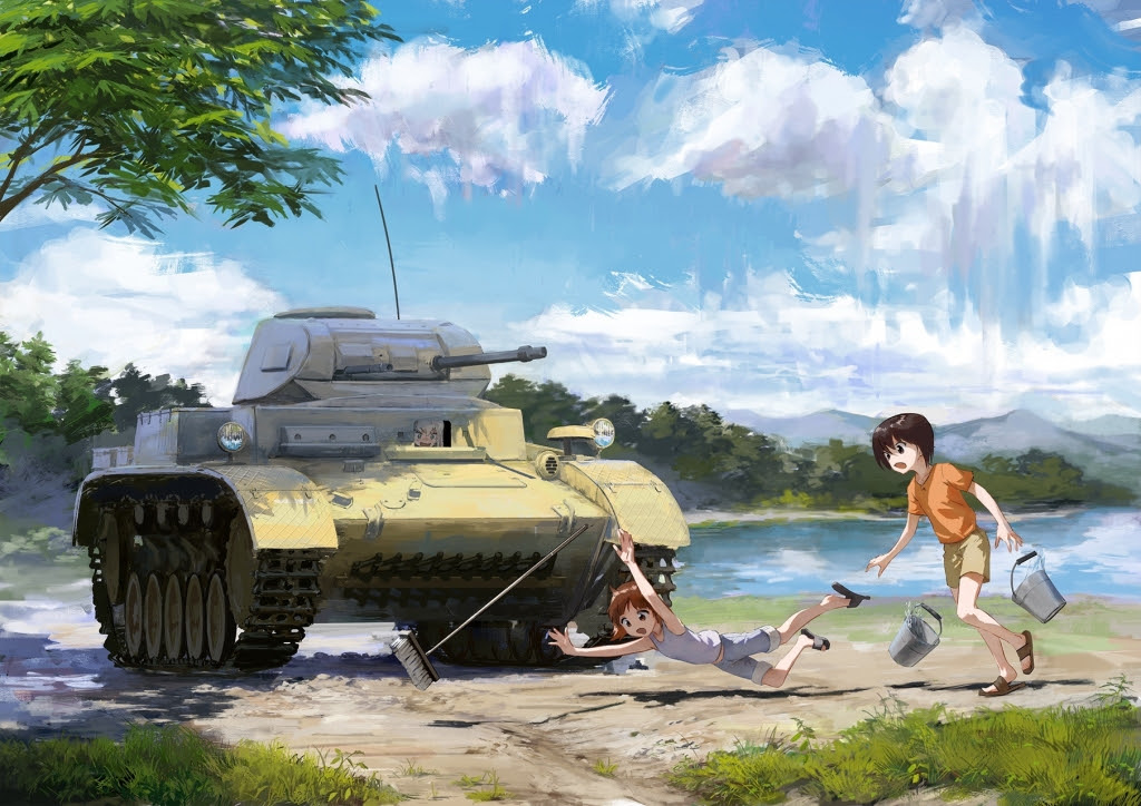 ガルパン 可愛い画像や公式絵の高画質壁紙画像 イラストまとめ 写真まとめサイト Pictas