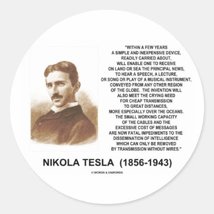 Within A Few Years Simple Inexpensive Device Round Sticker