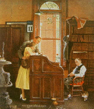 ノーマン ロックウェル Norman Rockwell 古き良きアメリカ 好きです 薄い本
