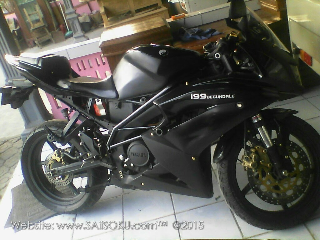 Modifikasi Yamaha Vixion… Full Fairing Ninja RR, Buritan 