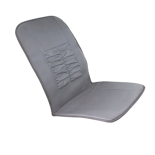 Wagan IN2282 Black 12V Faux Leather Deluxe Heated Seat Cushion