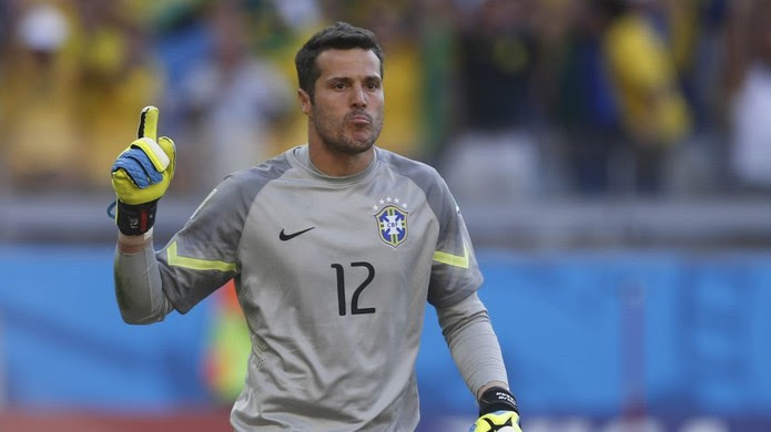Goleiro Julio Cesar é o termo mais comentados no Instagram (Foto: Divulgação CBF)