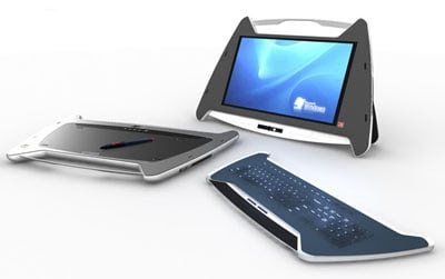 Computer Monitor Stand on Has Come Up With This Intriguing Design For A Portable Computer