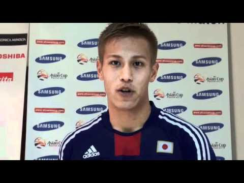 本田圭佑の最新の英語力がわかる アジアカップでのインタビュー動画 動画充実生活