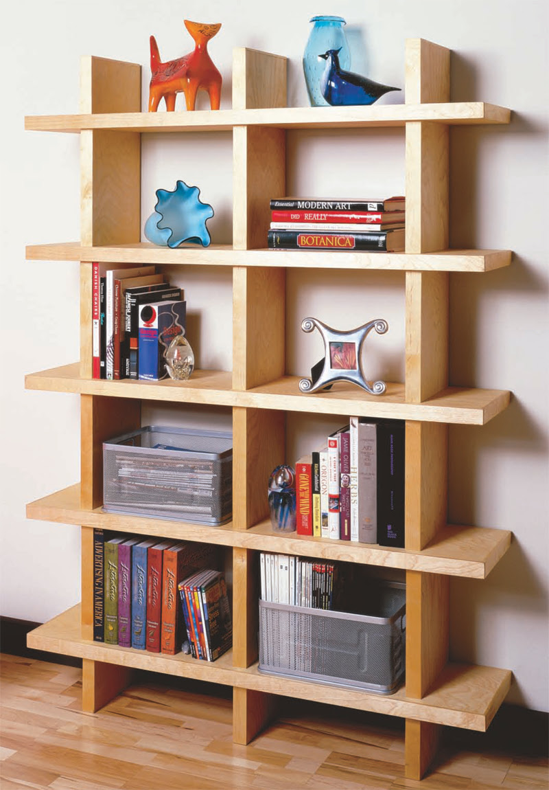 AW Extra - Contemporary Bookcase - Popular Woodworking 