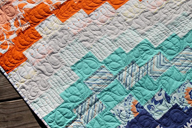 Sunset Quilt -- Quilting by Sew Shabby Quilting