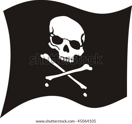 skull and cross bones chip
