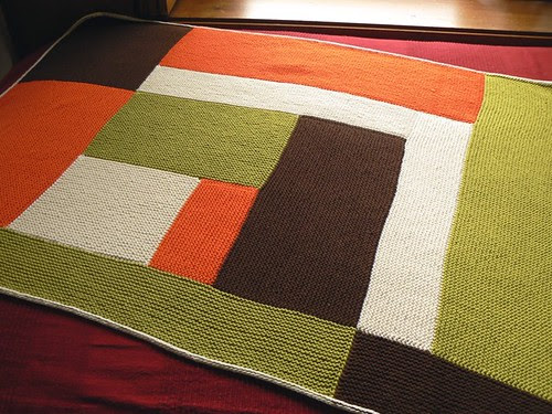 moderne baby blanket FO