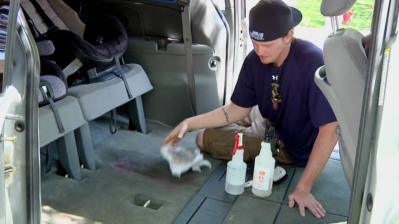 Auto Detailing : How to Get Rid of Vomit Smell in a Car ...