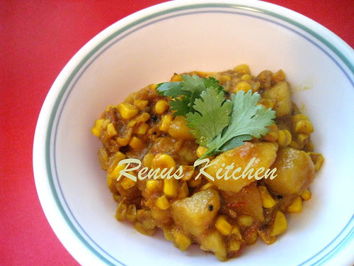 Corn curry