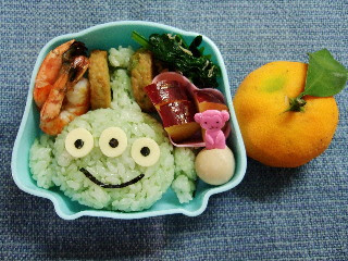 キャラ弁 トイ ストーリーのエイリアン 徒然言葉カフェ 楽天ブログ