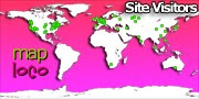 Locations of Site Visitors