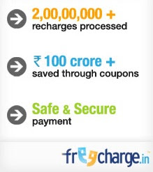 freecharge FreeCharge Rs.30 Cashback on Recharge of Rs.50