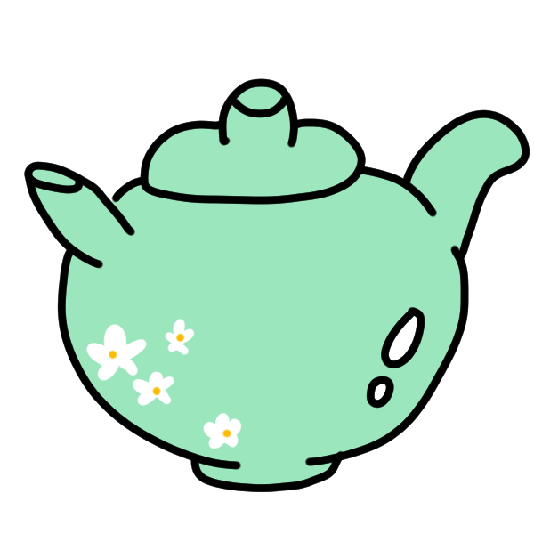急須のイラスト かわいいフリー素材が無料のイラストレイン