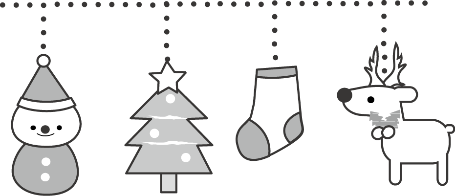 クリスマス イラスト 無料イラスト２