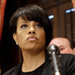 Mayor Stephanie Rawlings-Blake of Baltimore at a news conference on Friday. She met with community and faith leaders to discuss the police investigation into the death of Freddie Gray.