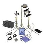 Lowel DV Creator 1 Kit, Analog and Digital Video Lighting Location Kit with LB-30 Soft Case
