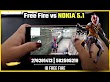 Free Fire en NOKIA 5.1 | Prueba de Fuego Gráficos ultra