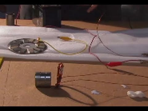 MAGNETIC GUN DIY Axial Flux Alternator Hack Generator Neodymium Rare 