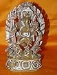 Dancing Ganesha Spiritual Stone Statue Yoga Decor Ganesh Stone Statue 8 Inches