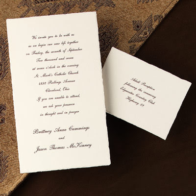 Wedding Invitations - Elegant Gowns - Fine Wedding Stationery