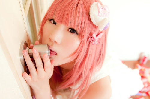 Japanese Door Knob Girl