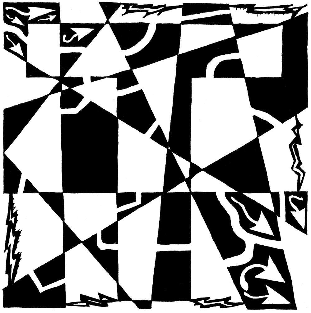 T Maze by Yonatan Frimer Maze Artist