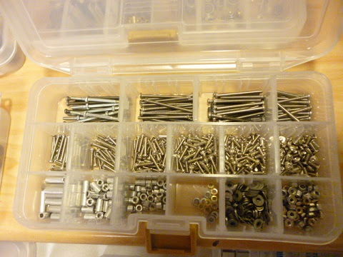 ミニ四駆のパーツを収納しよう Machbox1
