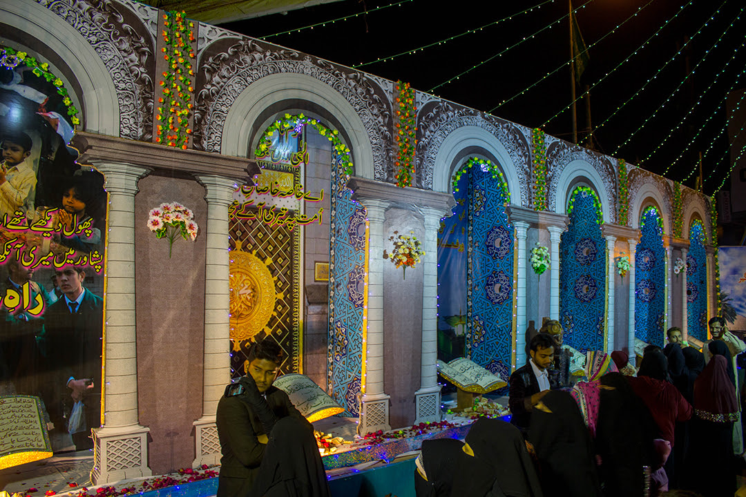 Women also take part in the celebrations. — Muhammad Umar