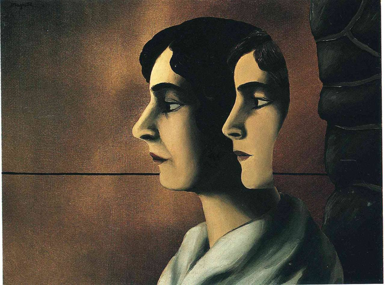 renemagritte-art:

Faraway looks, 1927Rene Magritte