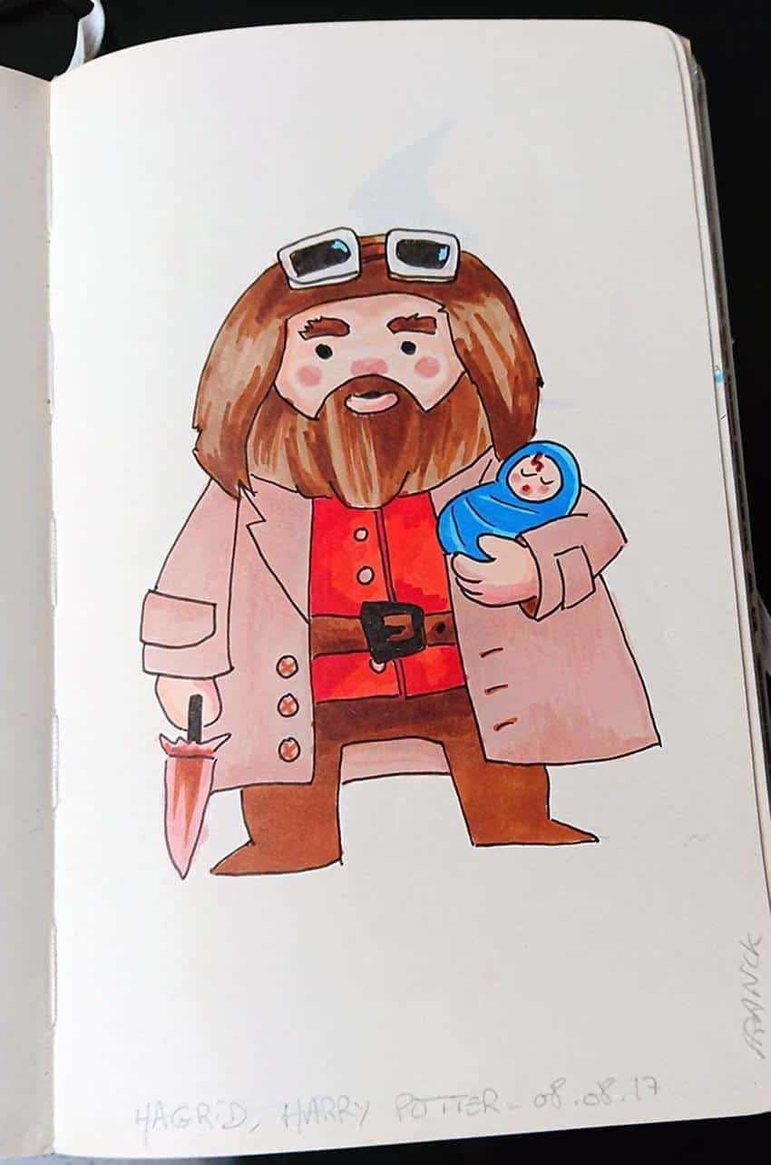 22 Dessins D Un Papa Fan D Harry Potter