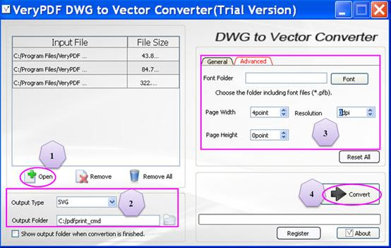 Download VeryPDF DWG to SVG Converter