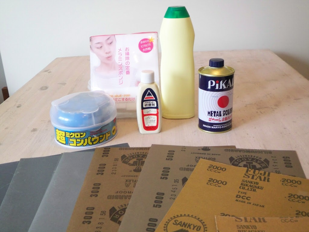 研磨剤の粗さを検証 できるかも図鑑